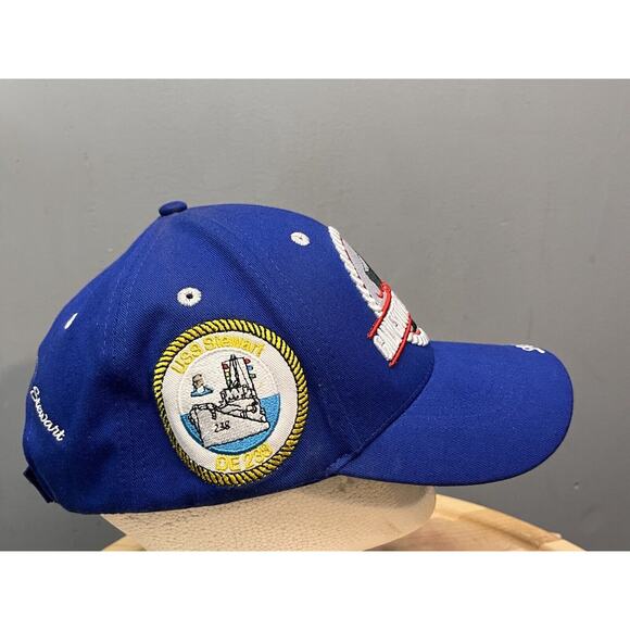 Galveston Naval Museum / Lucky Lady Defender Blue Cap Hat Embroidered Adjustable - Picture 7 of 7